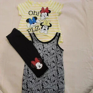 Disney Minnie Mouse toddler girl outffit set